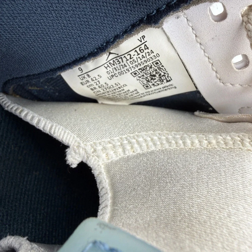 Jordan Spizike Low Mens Size 9 White Obsidian Pure Platinum HM3712-164‎